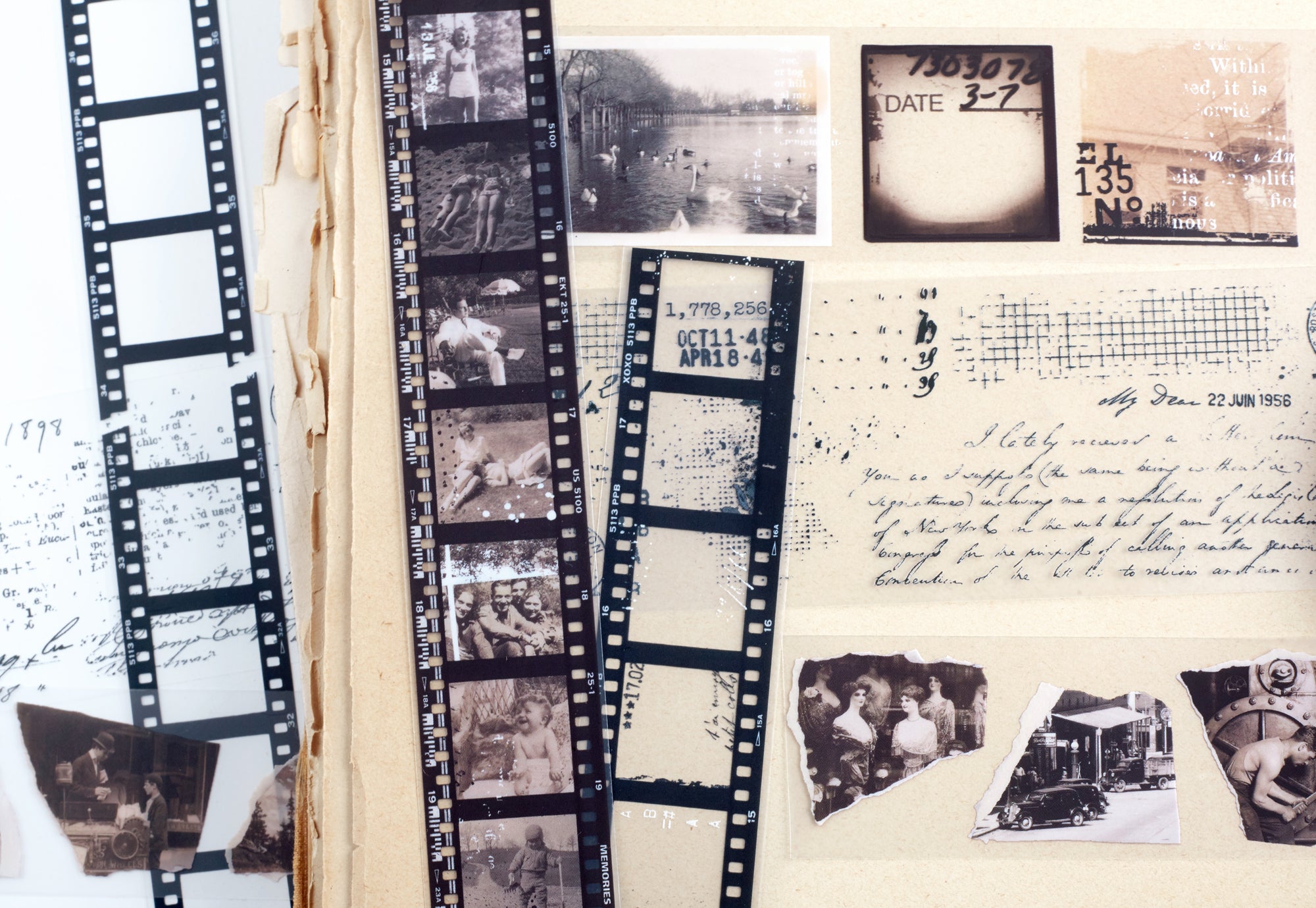 Square negatives PET tapes