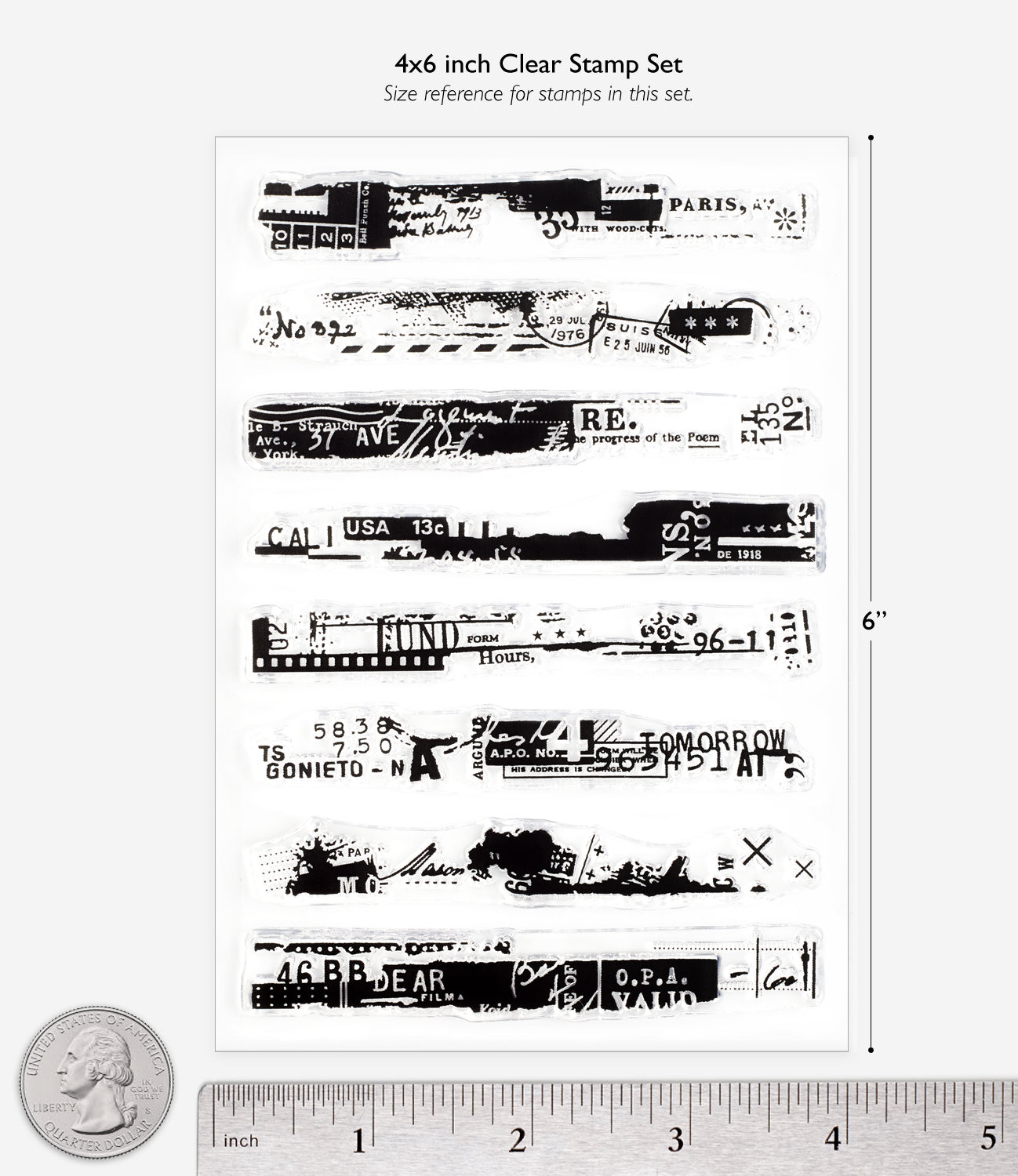 Dear Tomorrow Clear Stamps