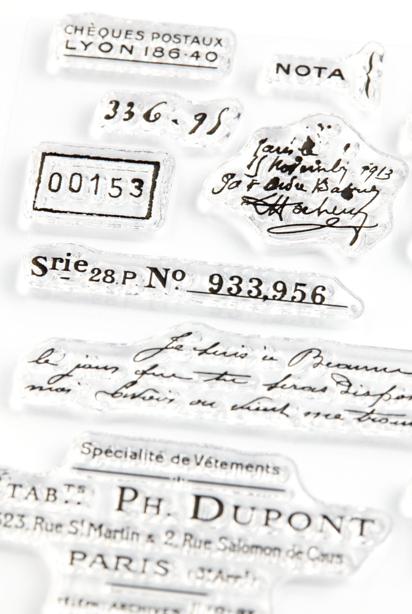 French Receipts