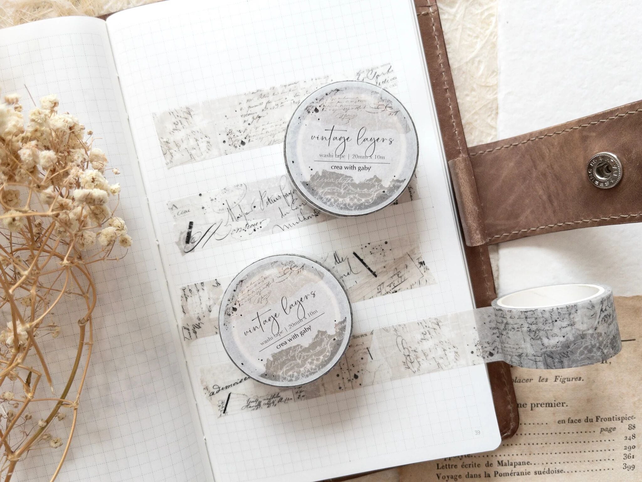 Vintage Layers Washi Tape