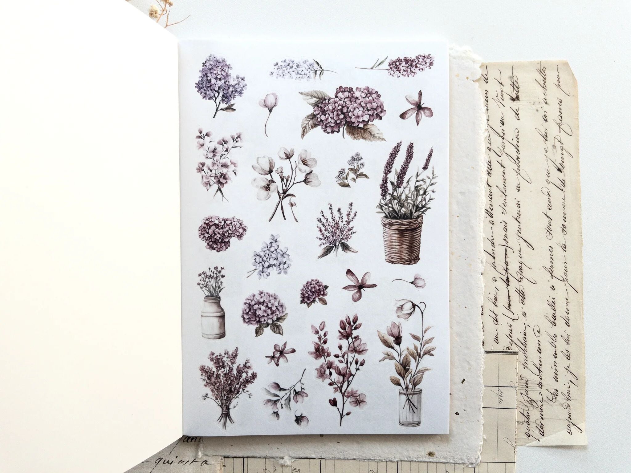 Spring Cottage Washi Sticker Book