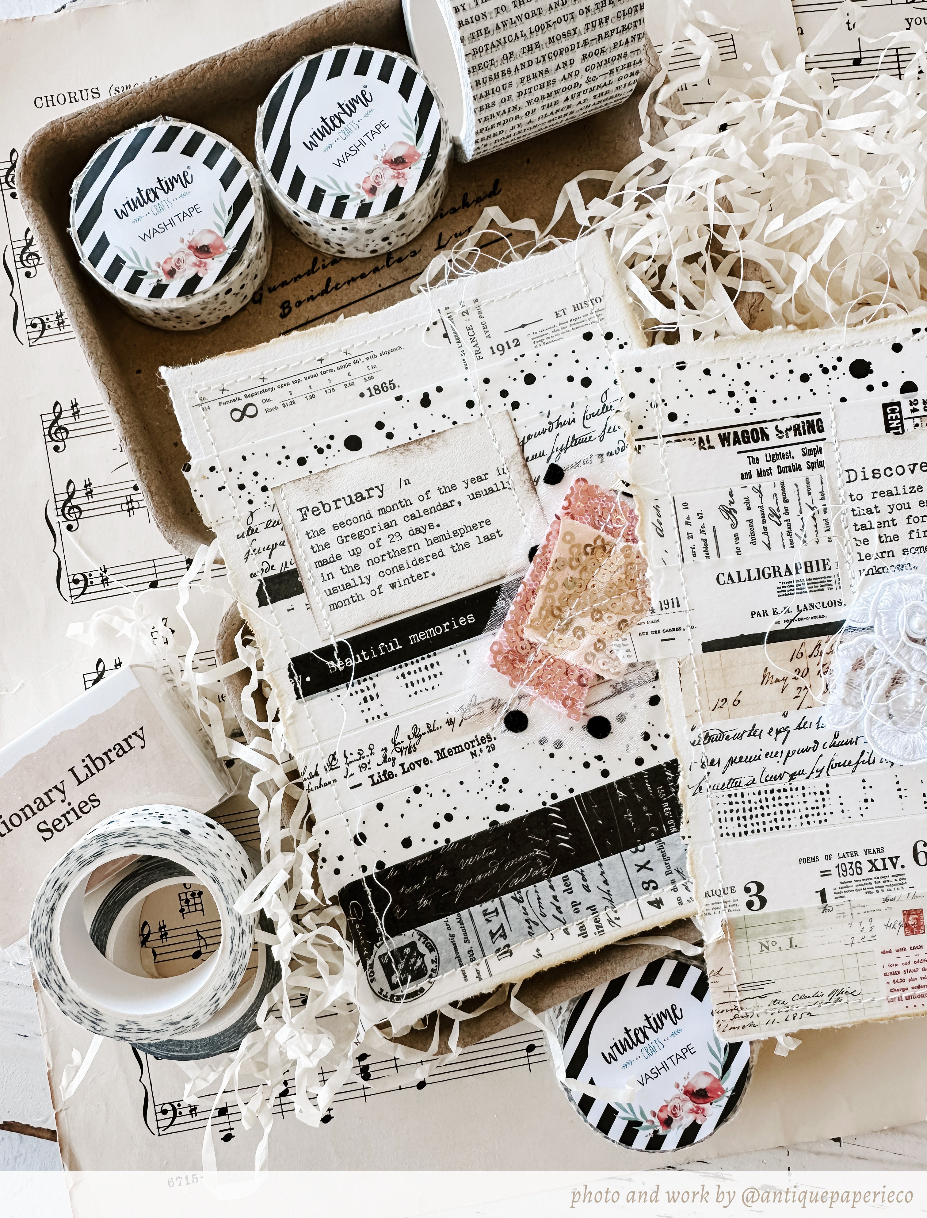 Ink Splatter Washi Tape