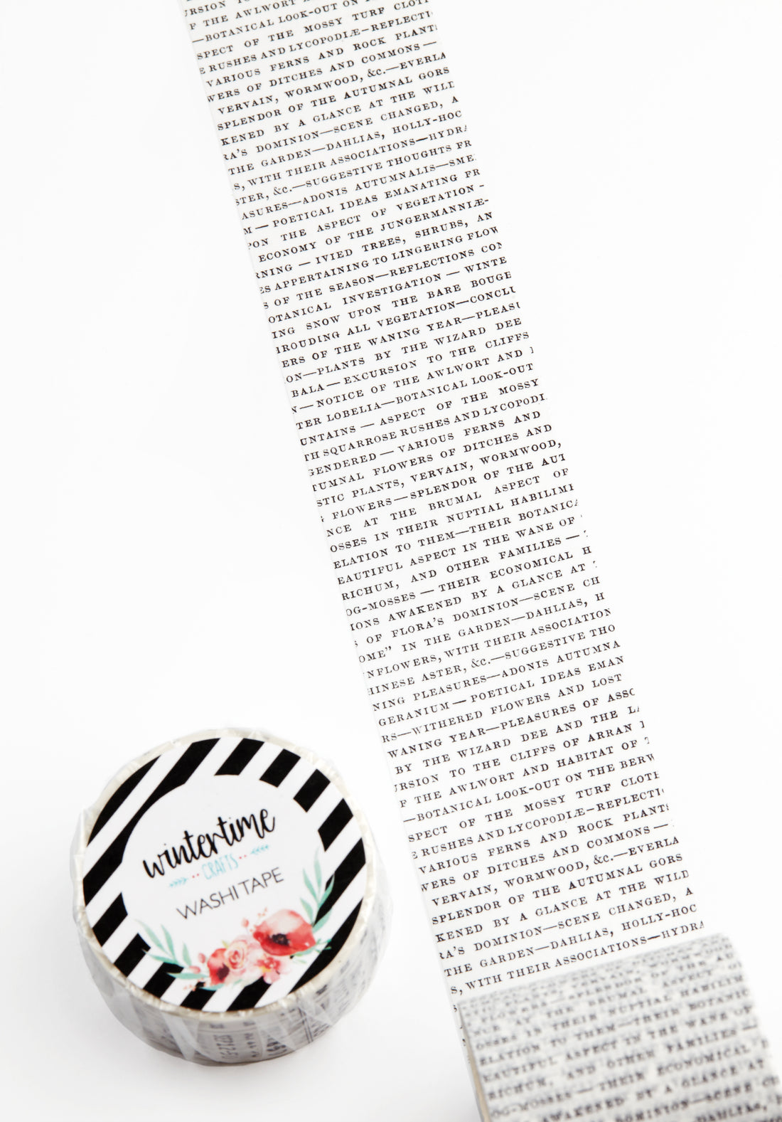 Botanical Text - Wide