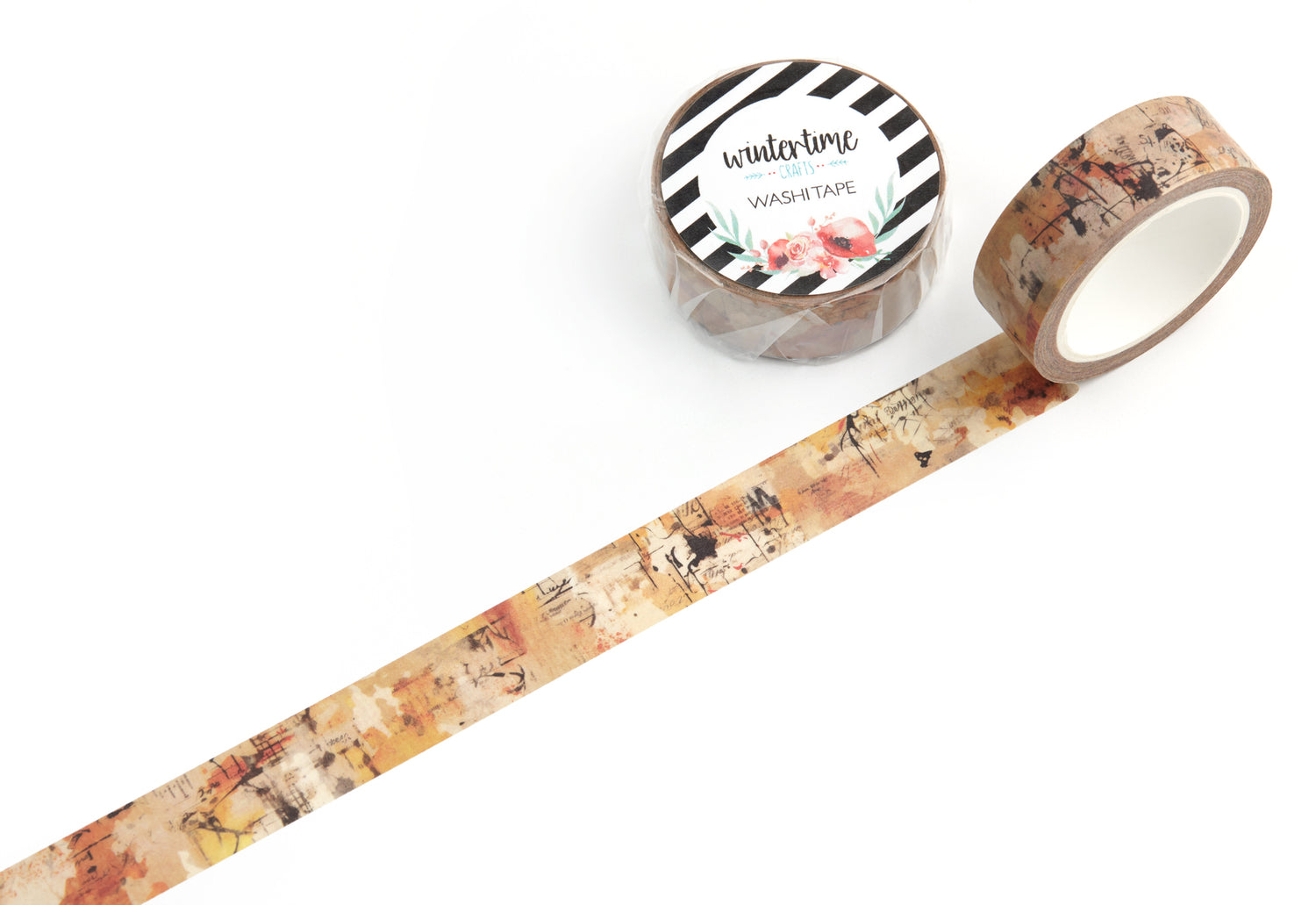 Abstract graffiti style washi tape