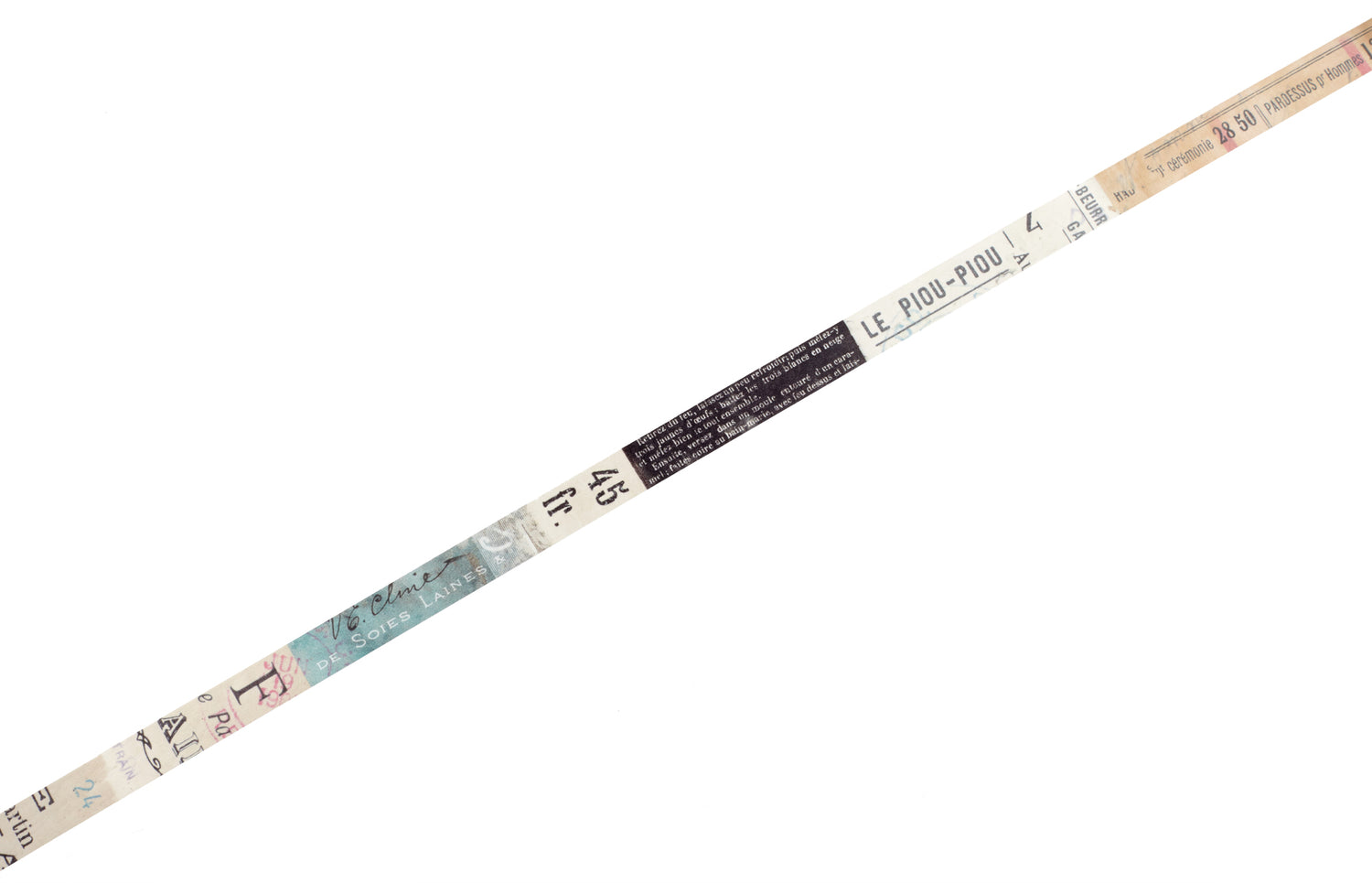 Vintage collage washi tape