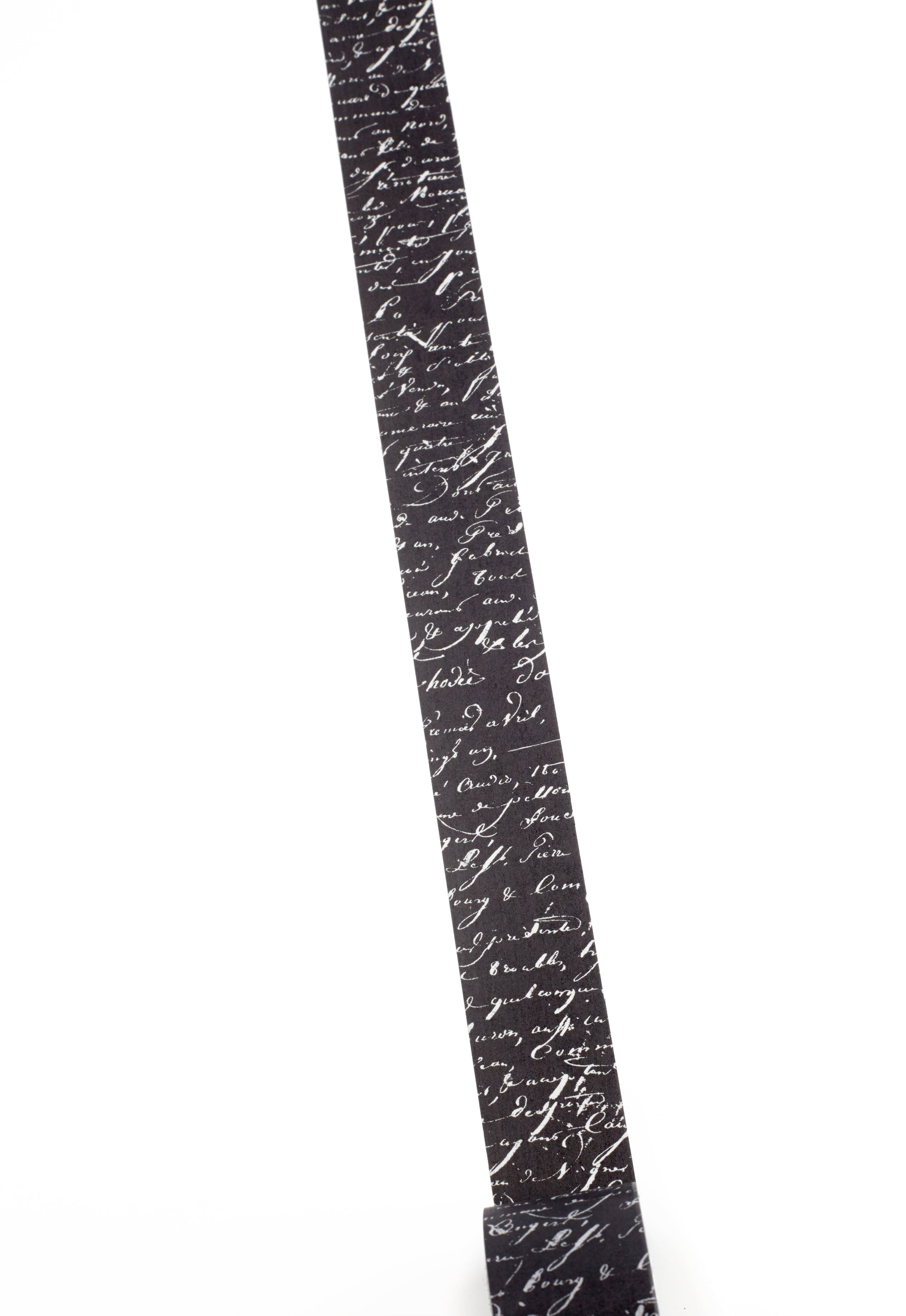 French Cursive Washi Tape
