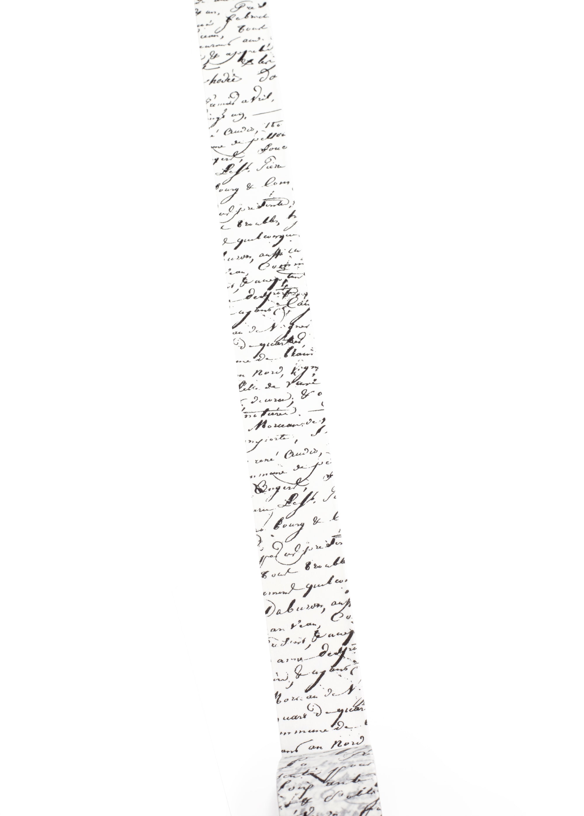 French Cursive Washi Tape