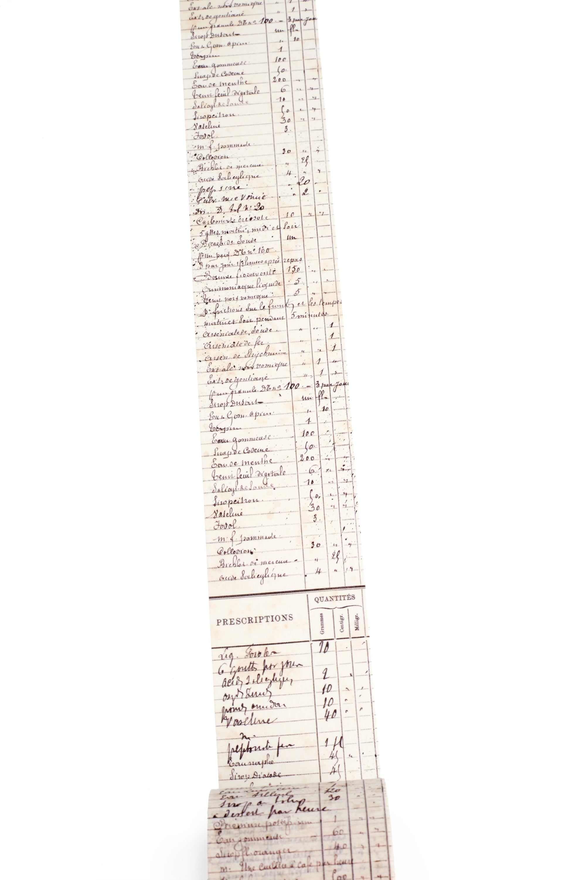 French Prescriptions Washi Tape