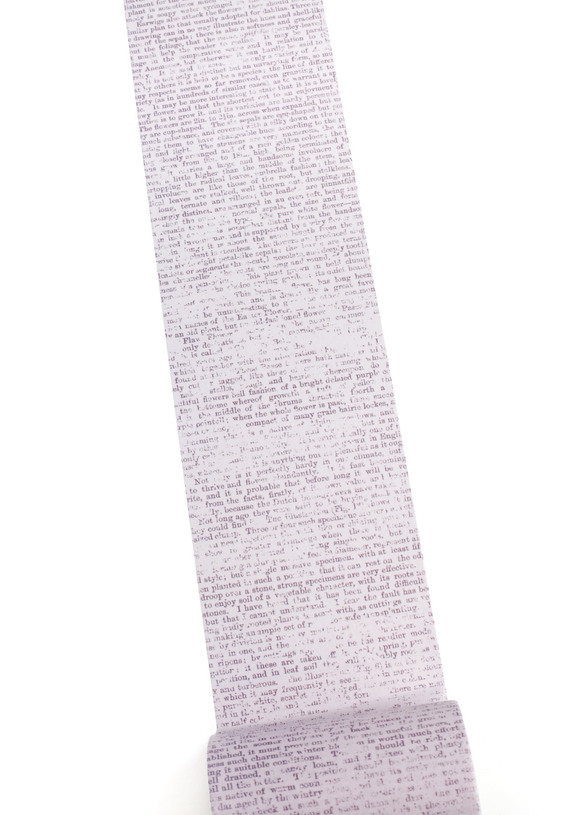 Rustic Horticulture Text Washi Tape