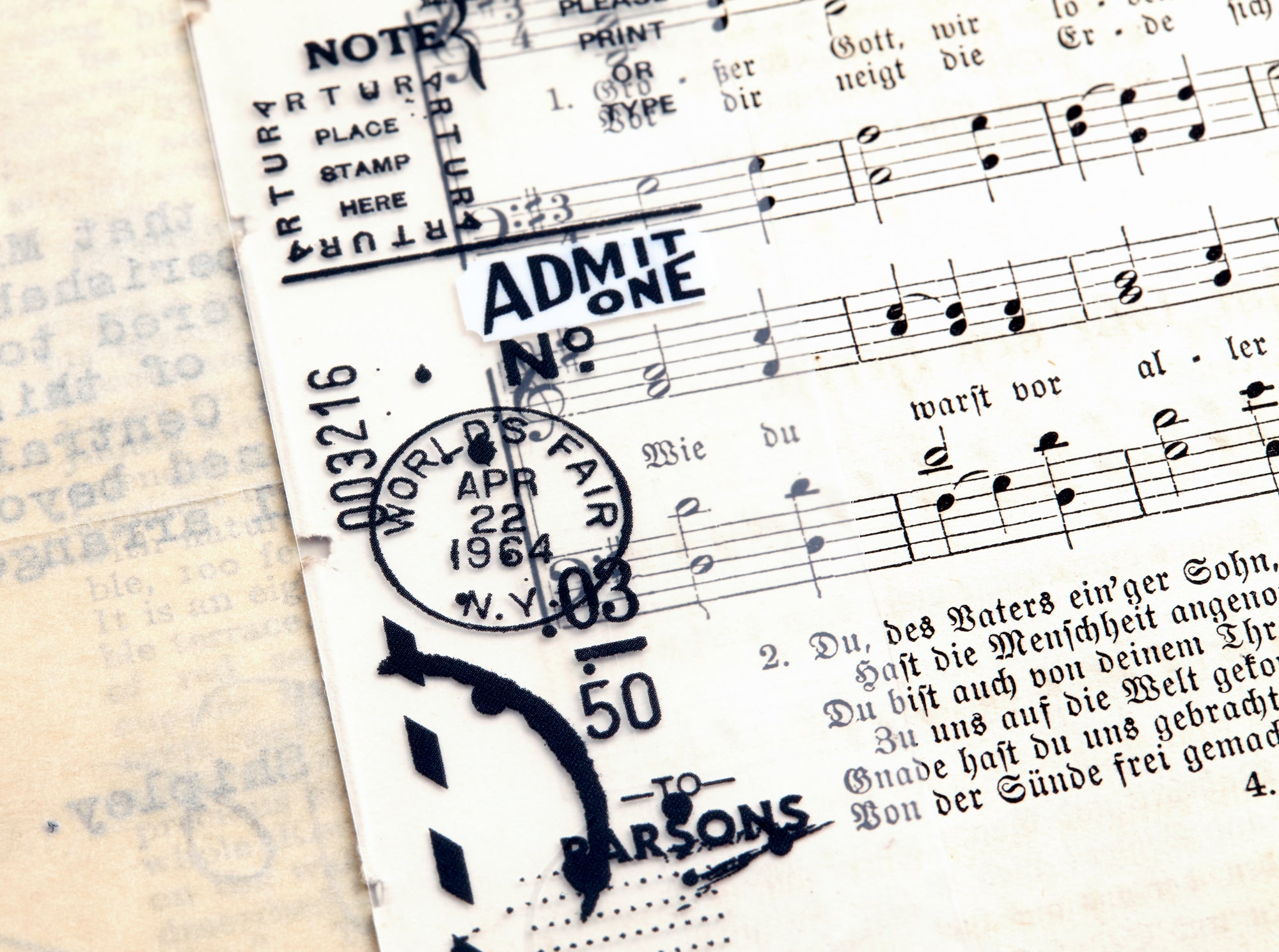 Vintage Postmark Details