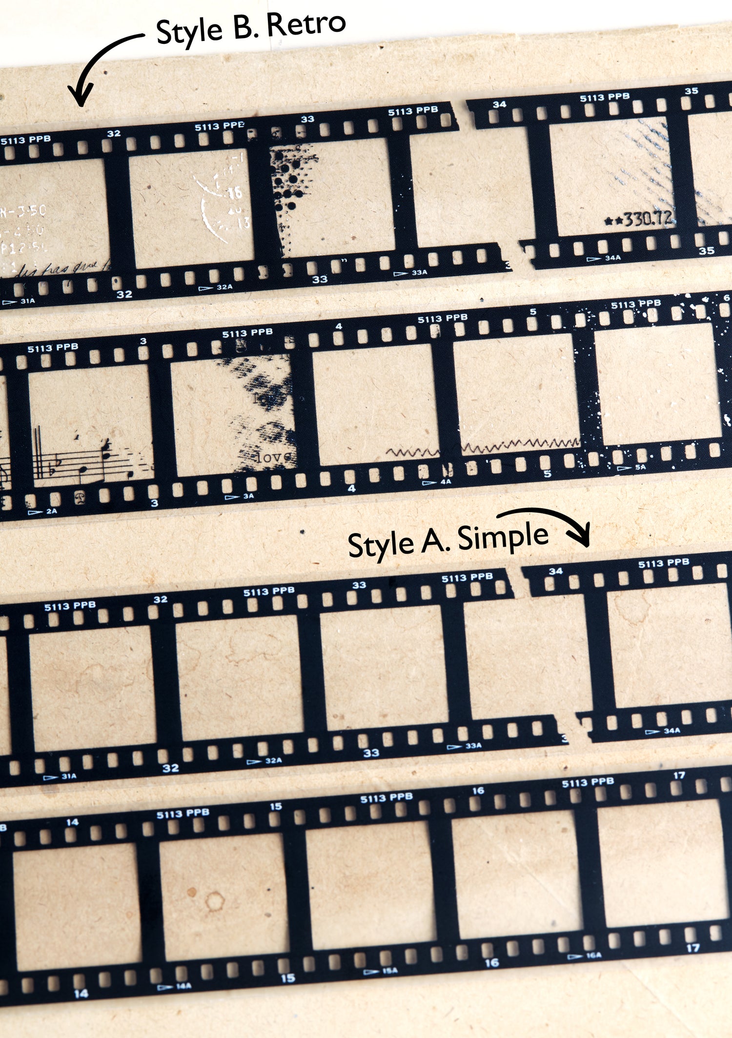 21mm Film Negatives