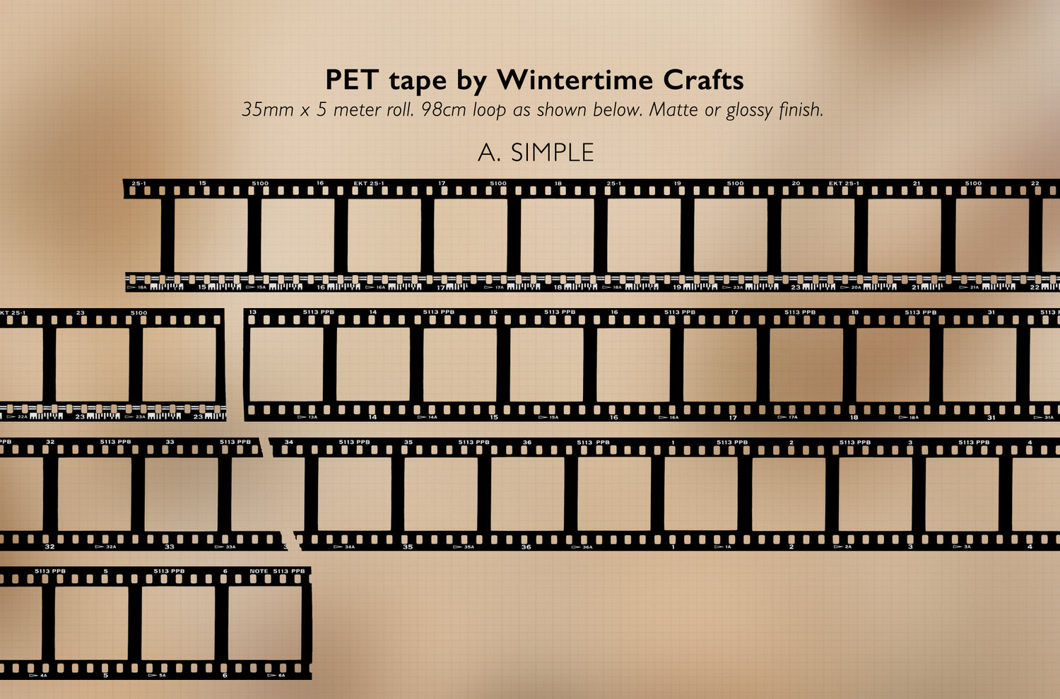 21mm Film Negatives