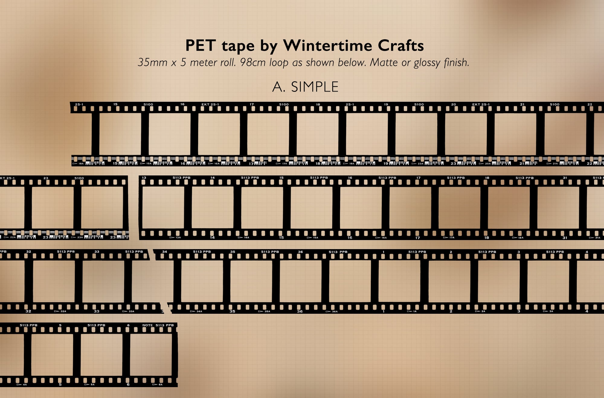 21mm Film Negatives
