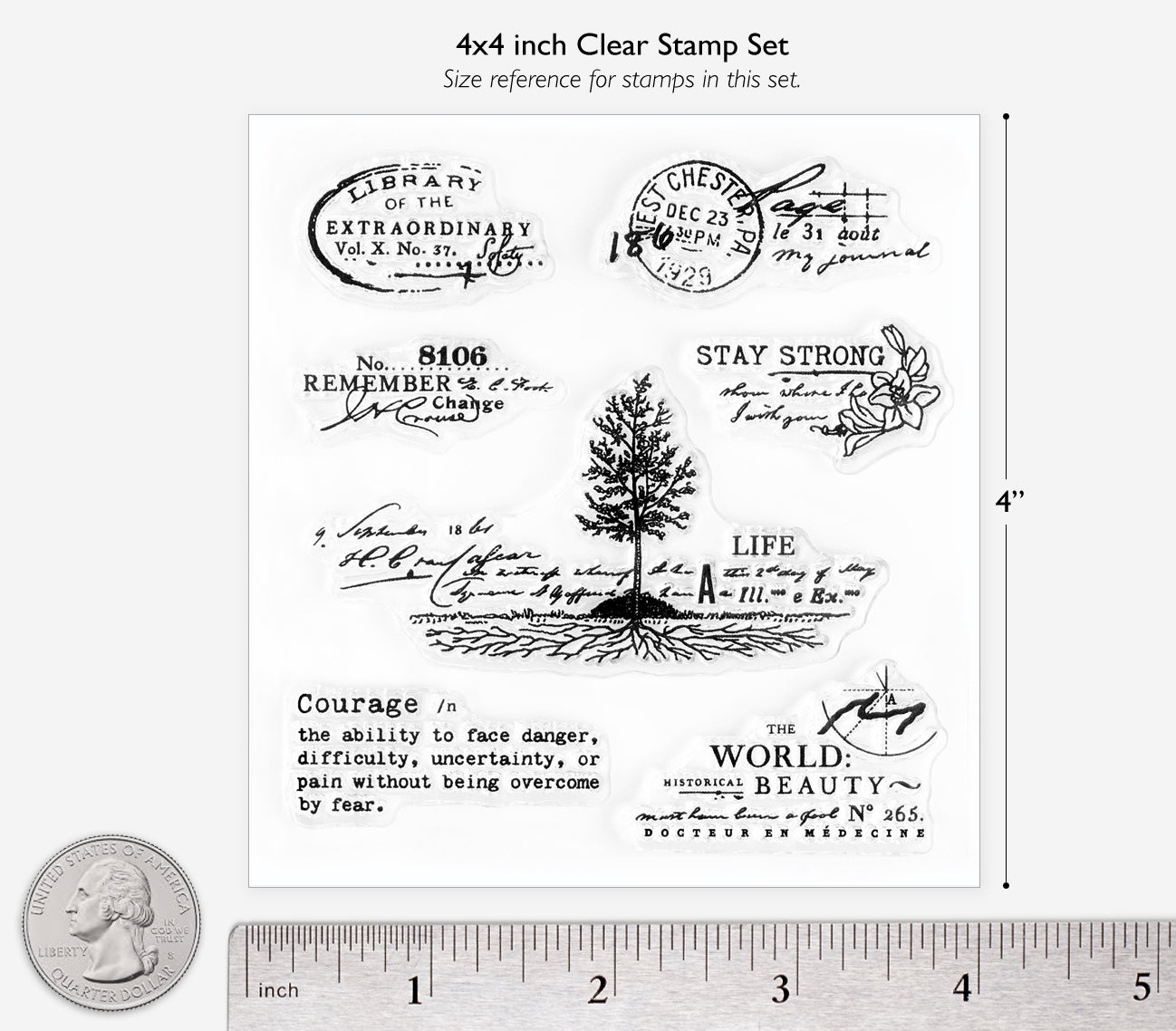Tree of Life Clear Stamps
