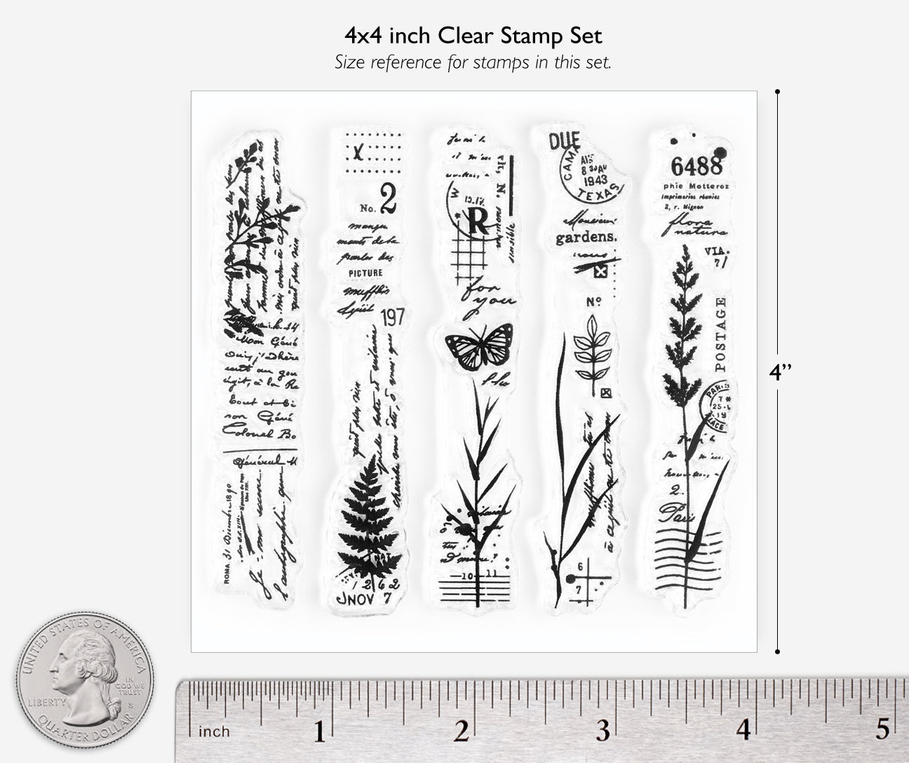 Beautiful Gardens Clear Stamps
