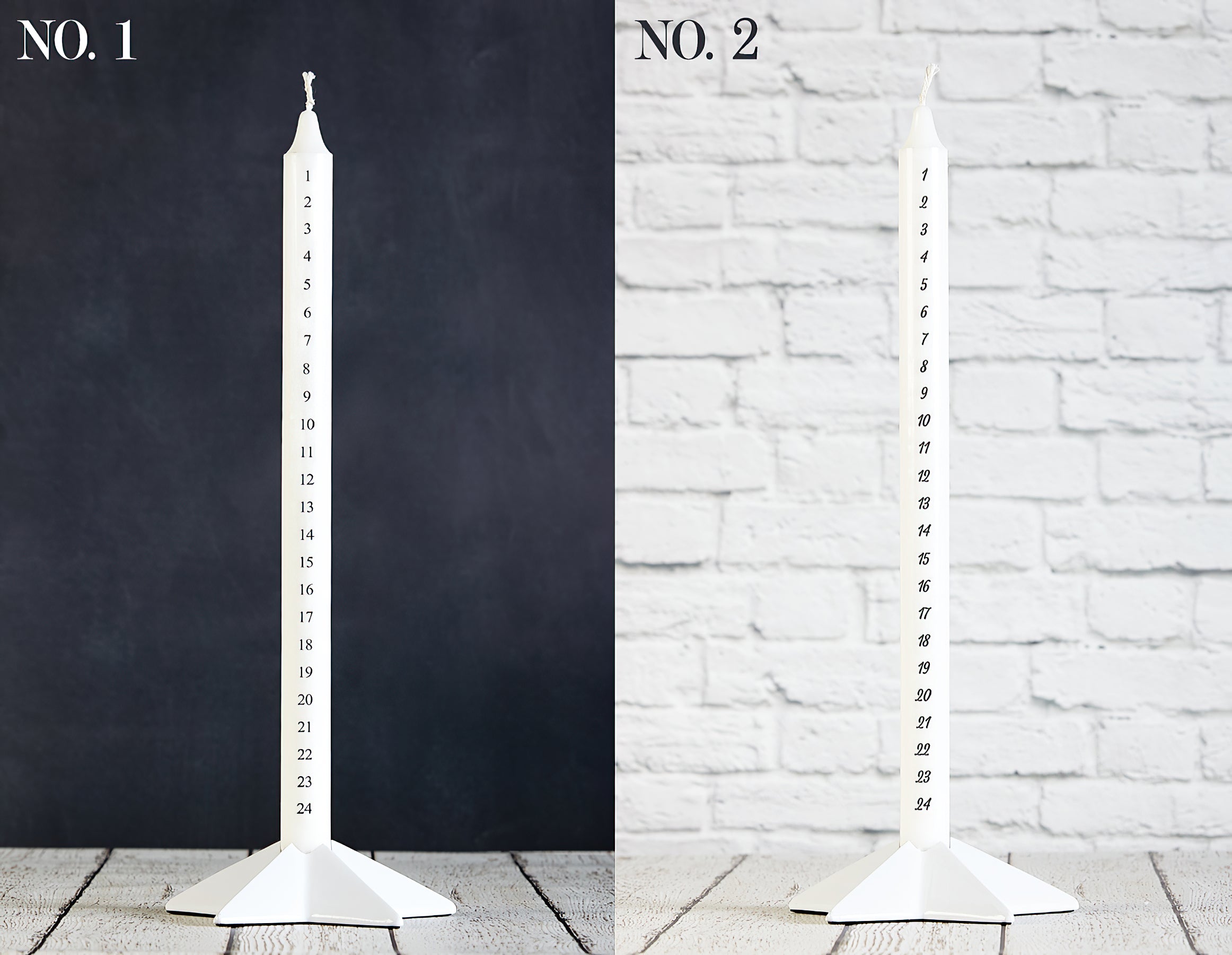 DIY Advent Calendar Candle