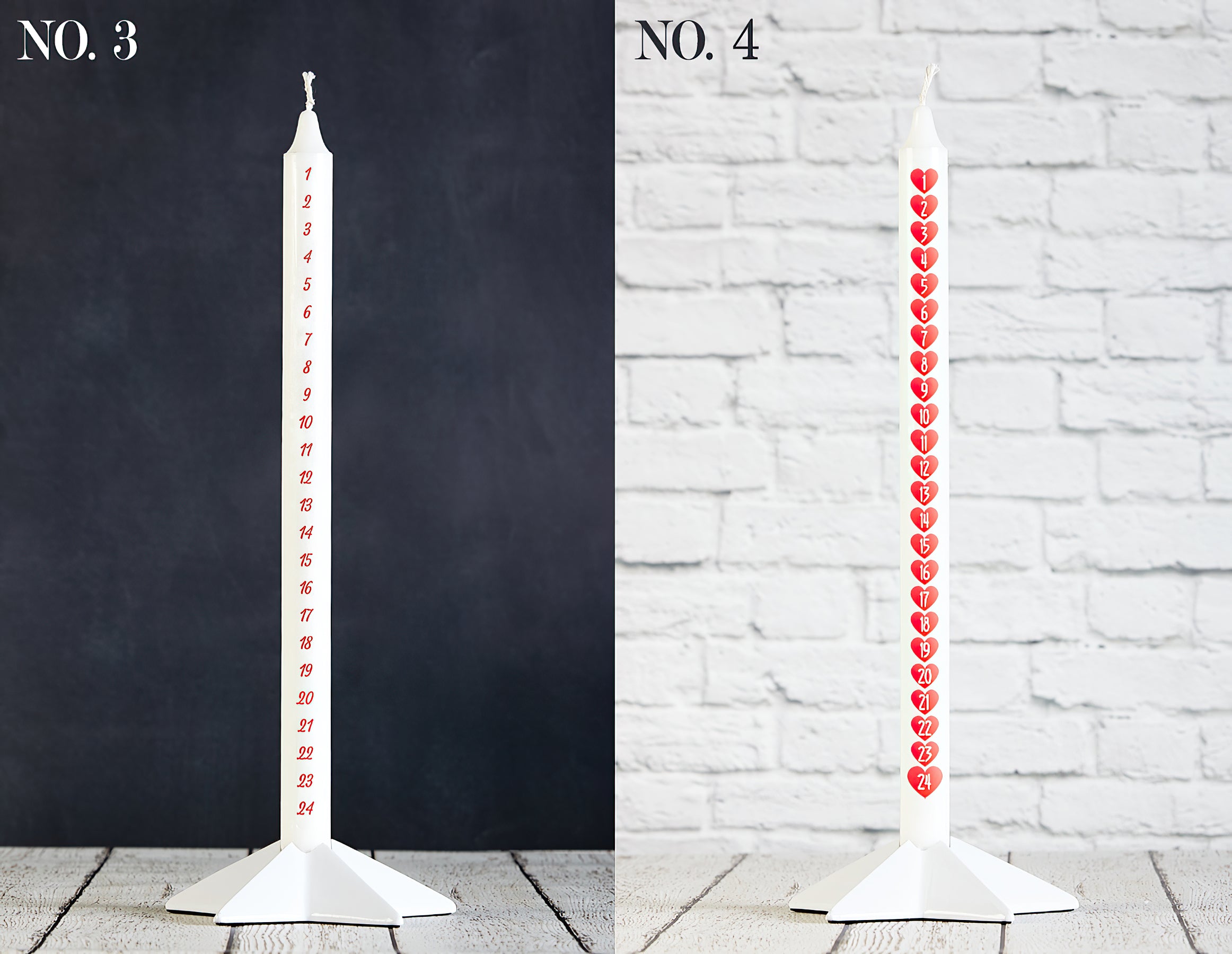 DIY Advent Calendar Candle