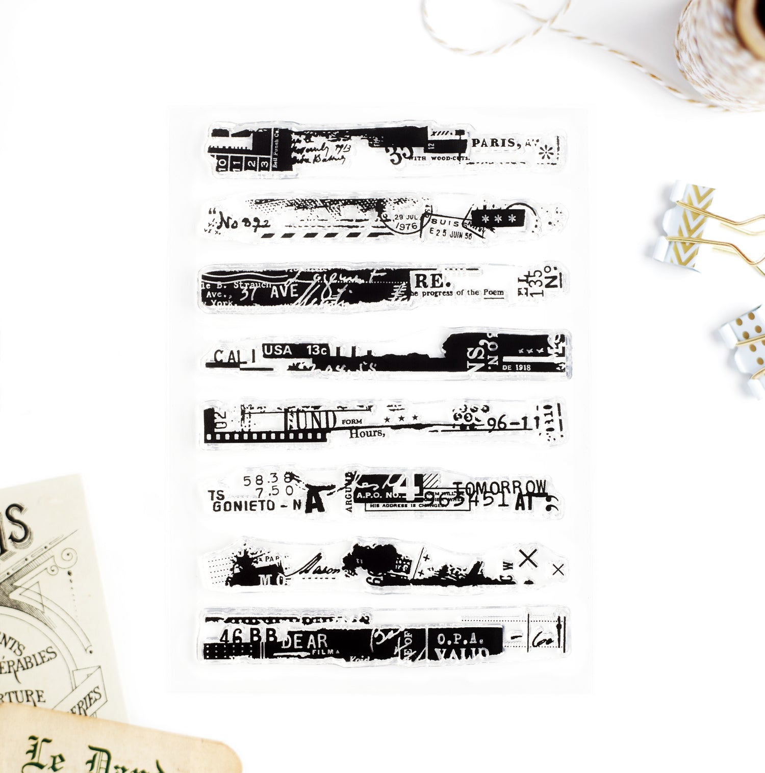 Dear Tomorrow Clear Stamps