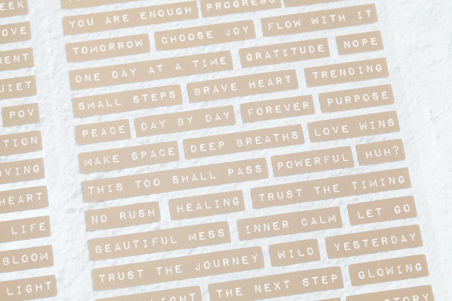 Journaling Sticker Set