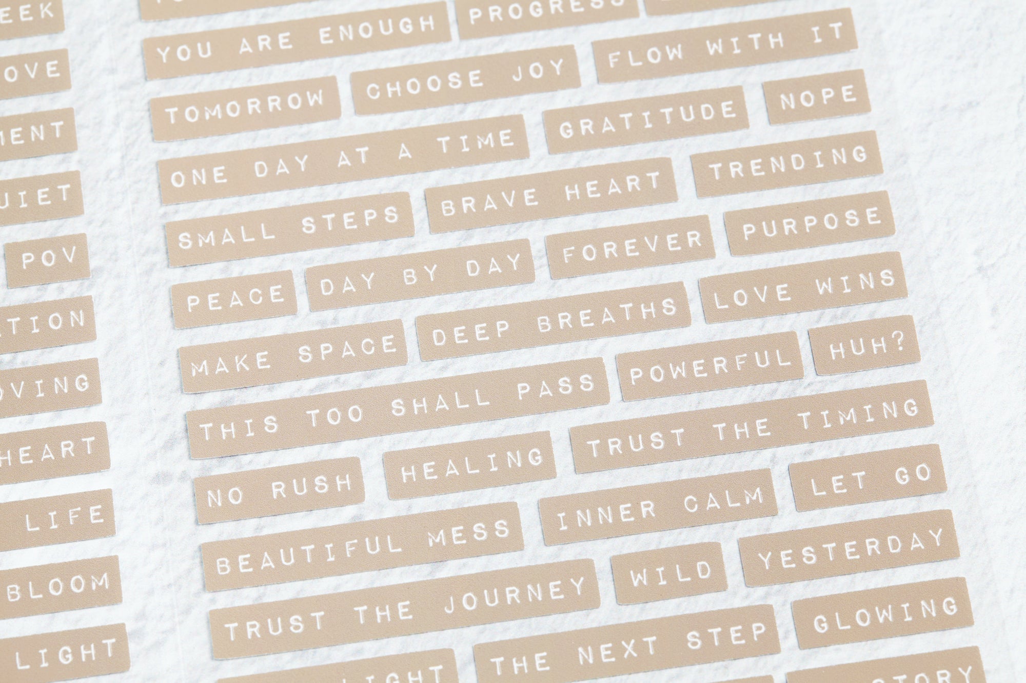 Journaling Sticker Set