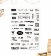 Little vintage details stamp set