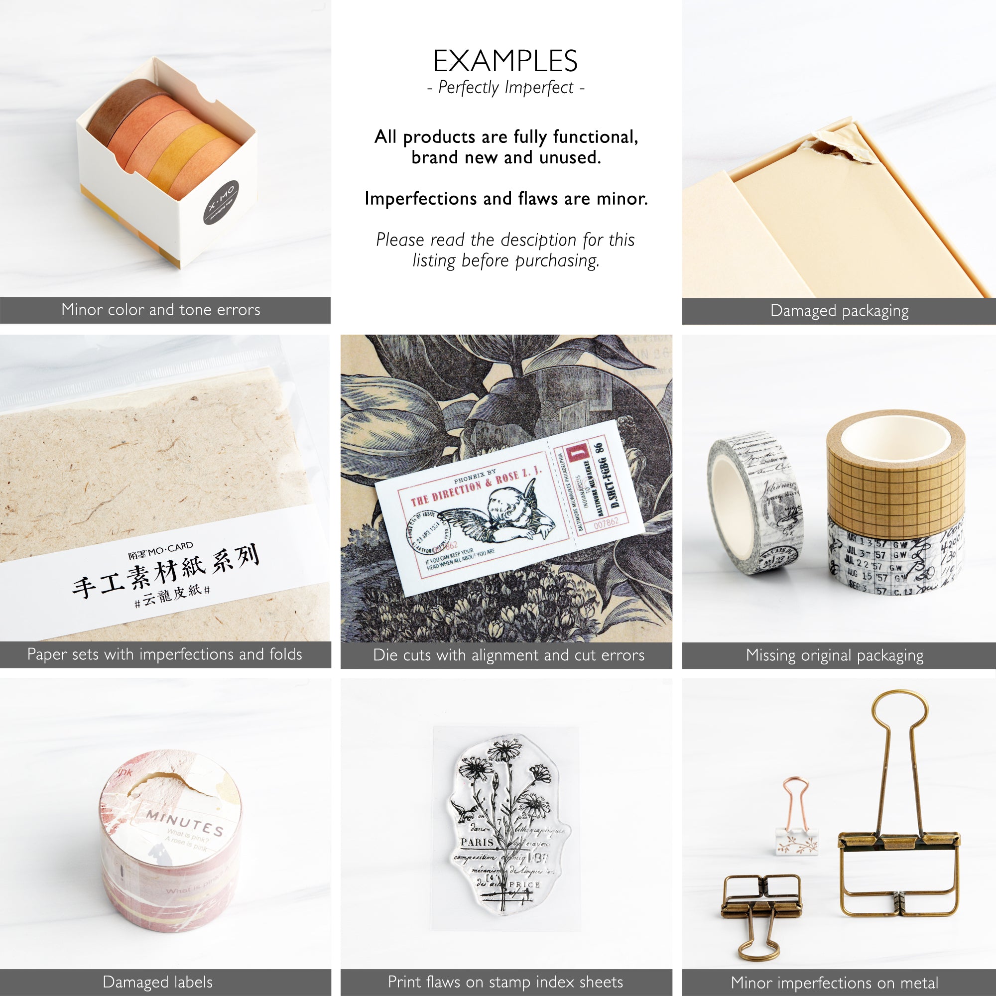 Perfectly Imperfect Box