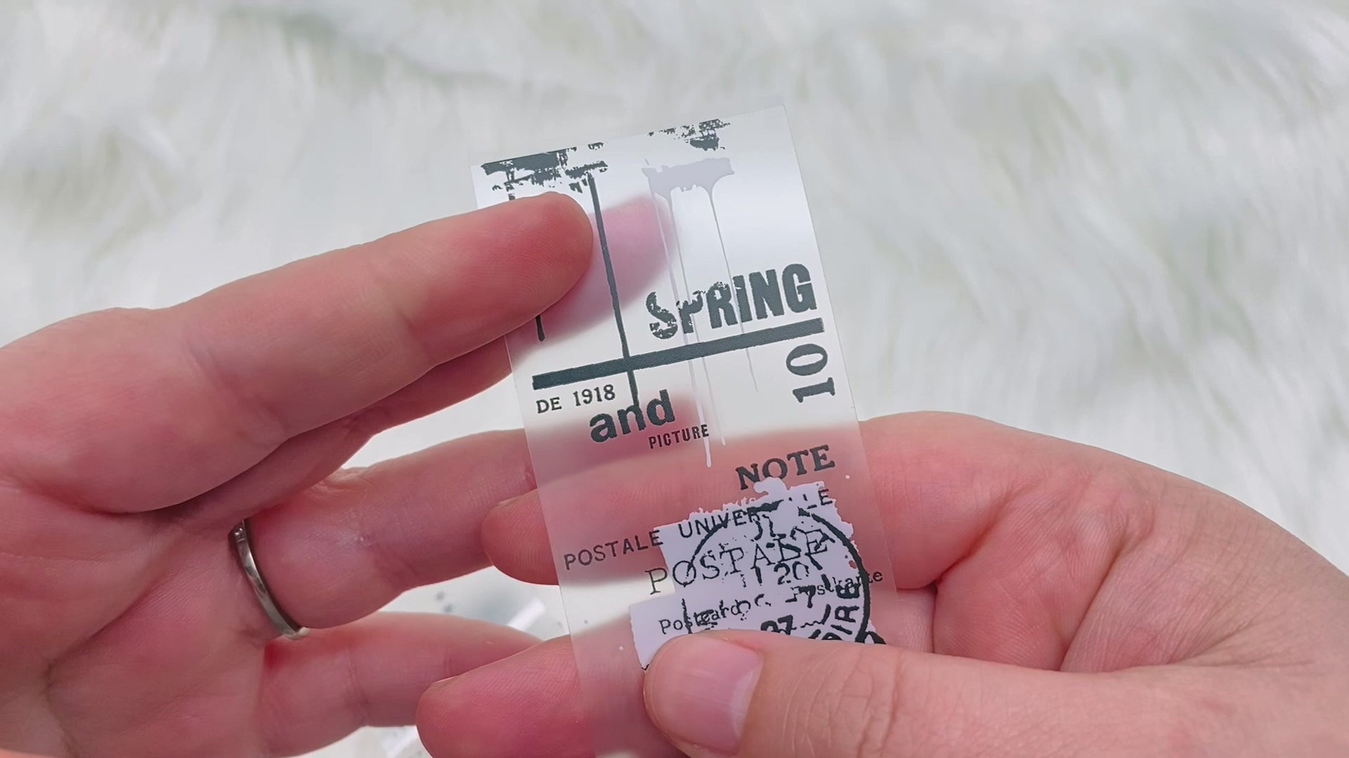 Vintage Postmark Details