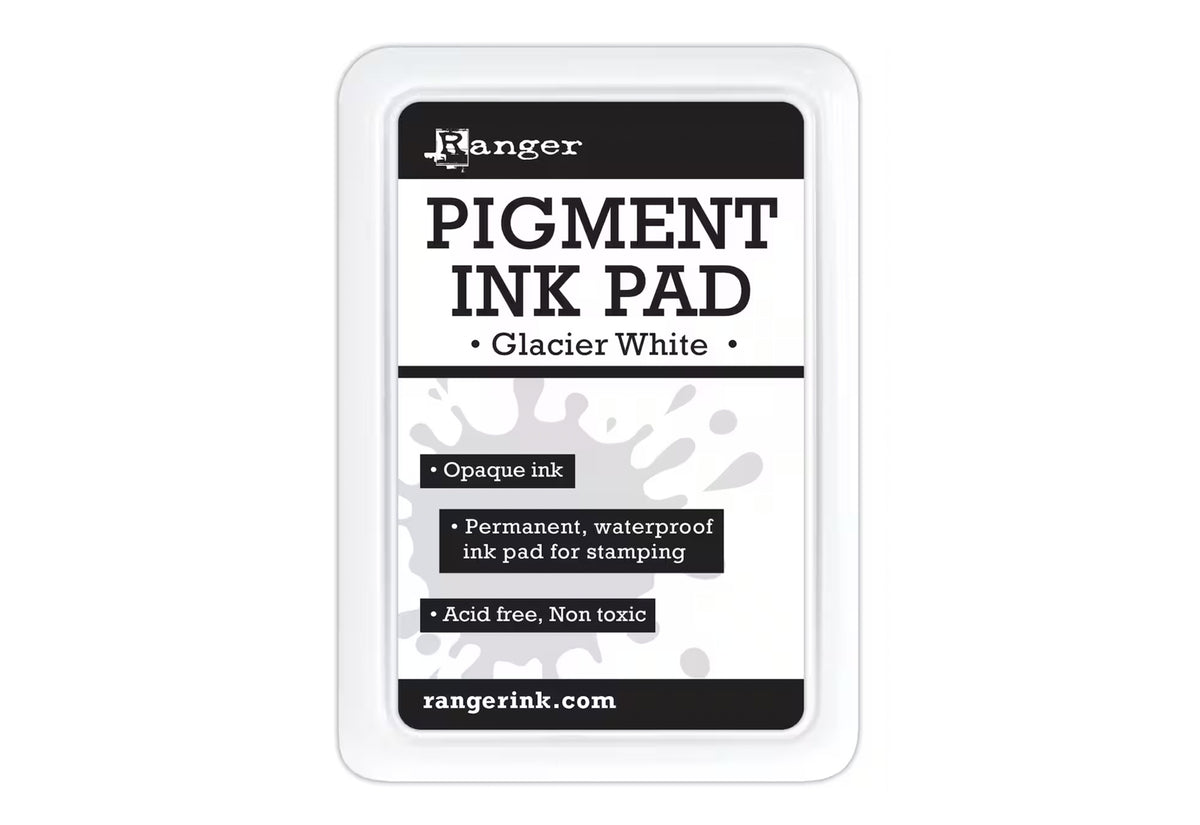 Ranger Pigment Ink Pad in Glacier White
