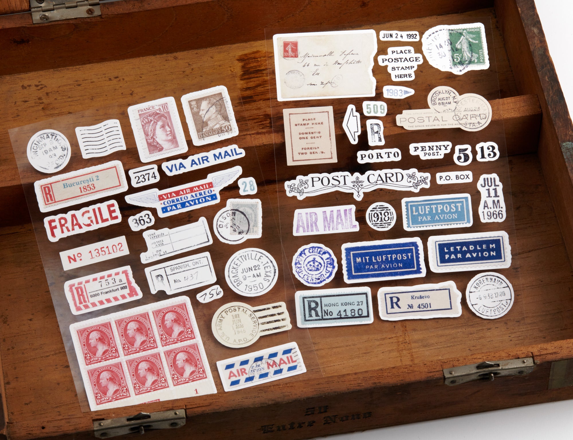 Snail Mail Sticker Set