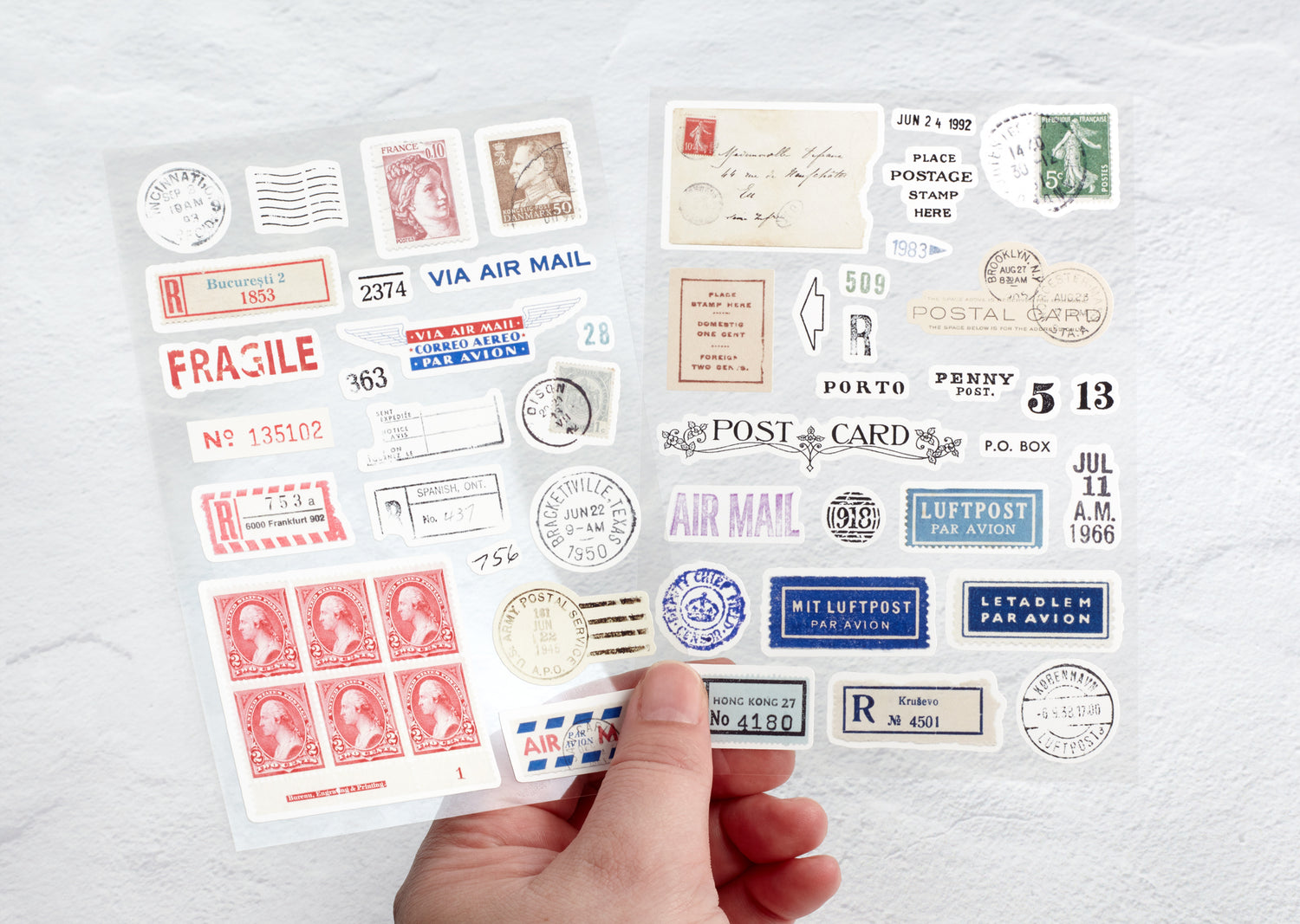 Snail Mail Sticker Set