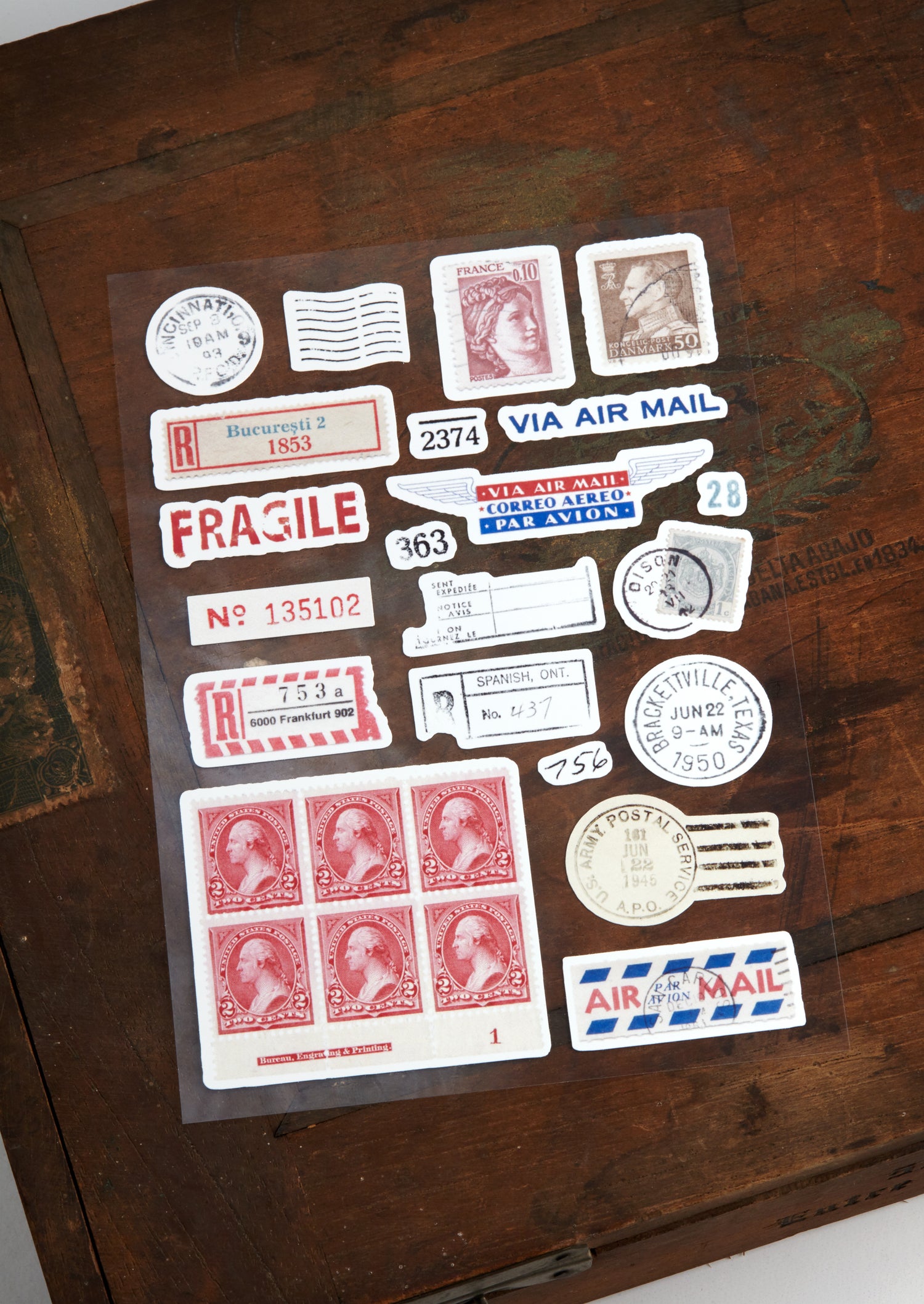 Snail Mail Sticker Set