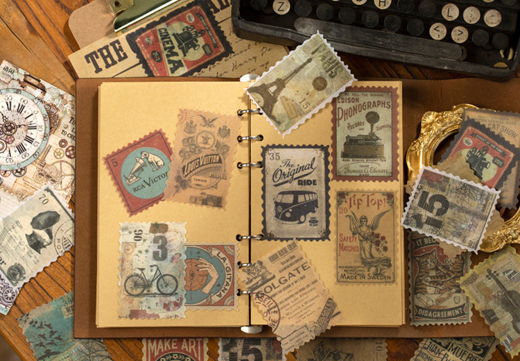 Oversized Stamp Washi Stickers