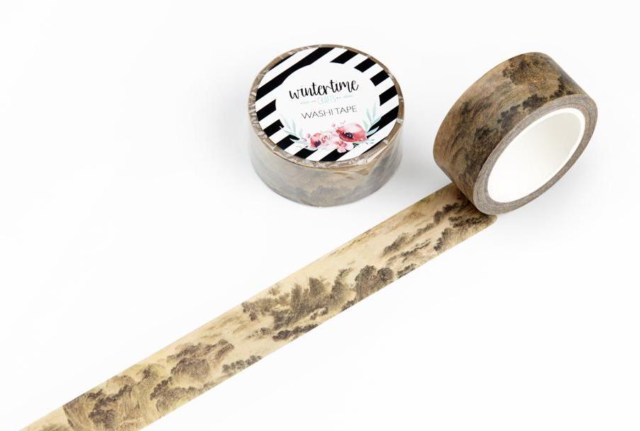 Chinese landscape drawing washi tape