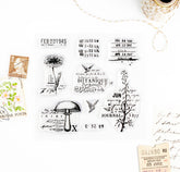 Botanique clear stamp set