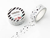 Ink Splatter Washi Tape by Wintertime Crafts