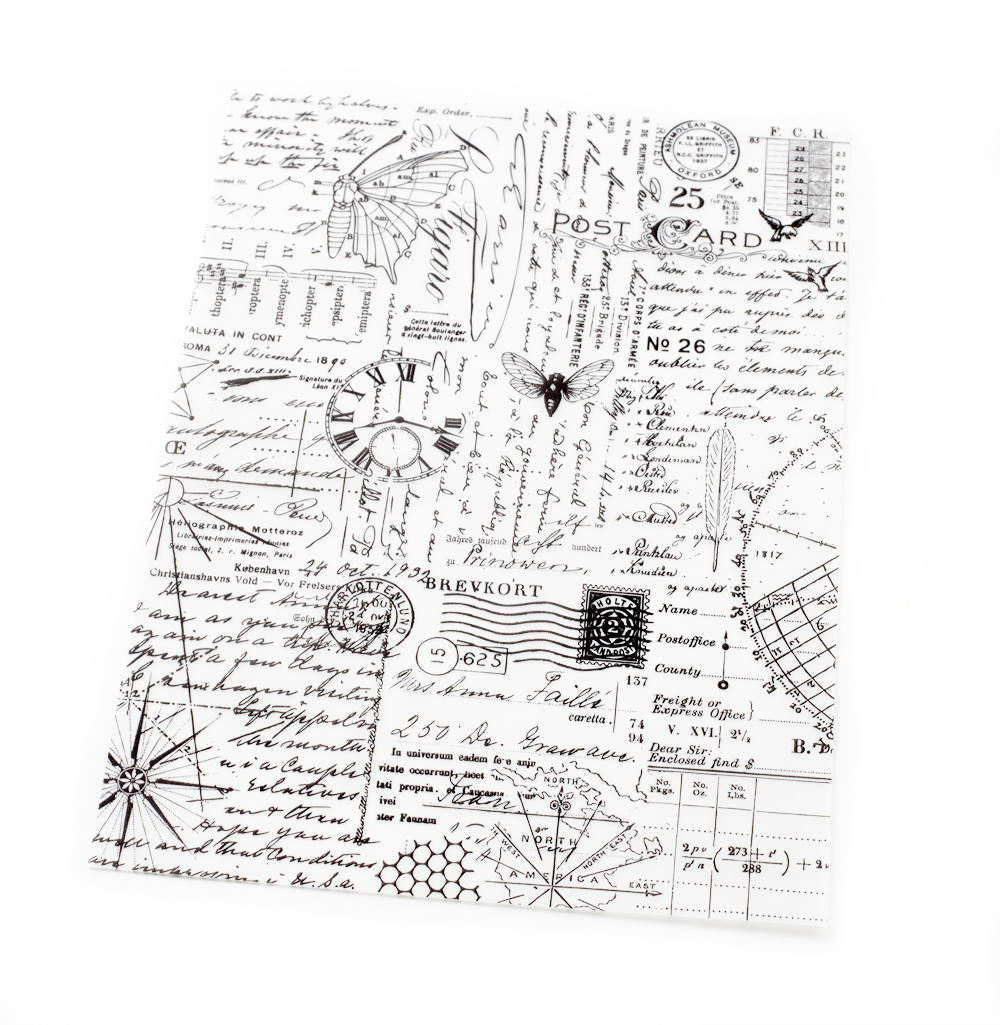 Printed Vellum Sheets