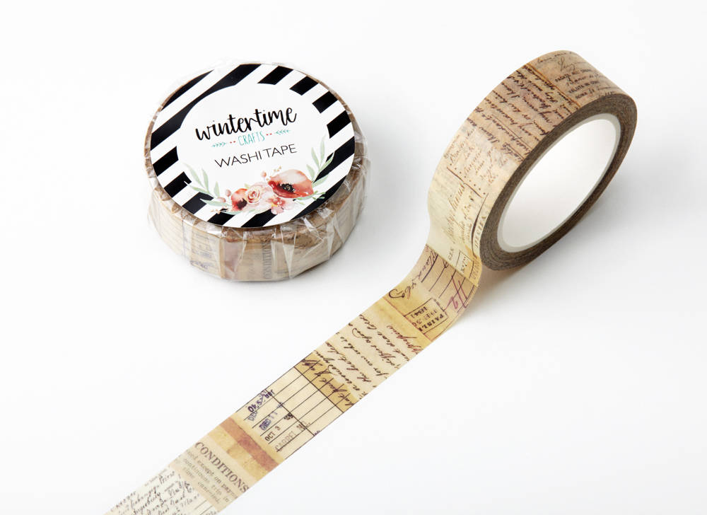 Vintage Collage Paper Washi Tape