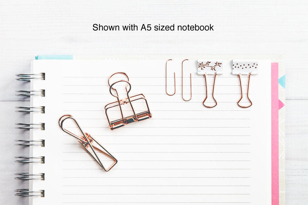Rose Gold Fishtail Paper Clip