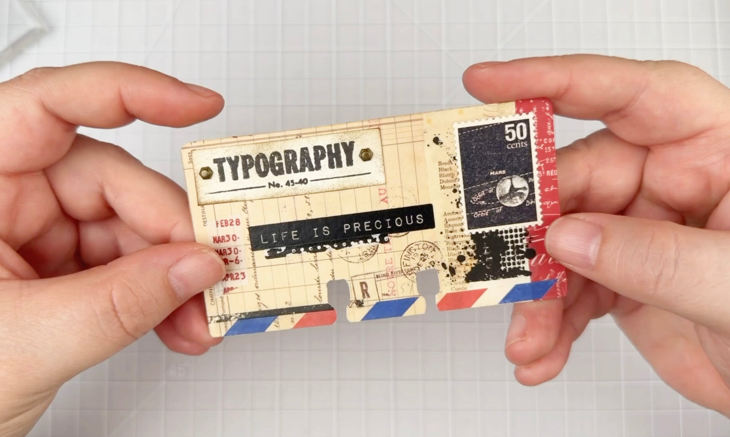 Project: Decorated Rolodex Card