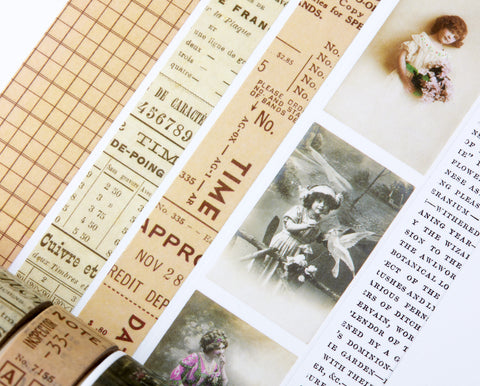 Love vintage style washi tapes?