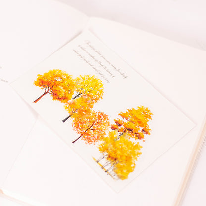 Forest Stickers - Yellow Trees