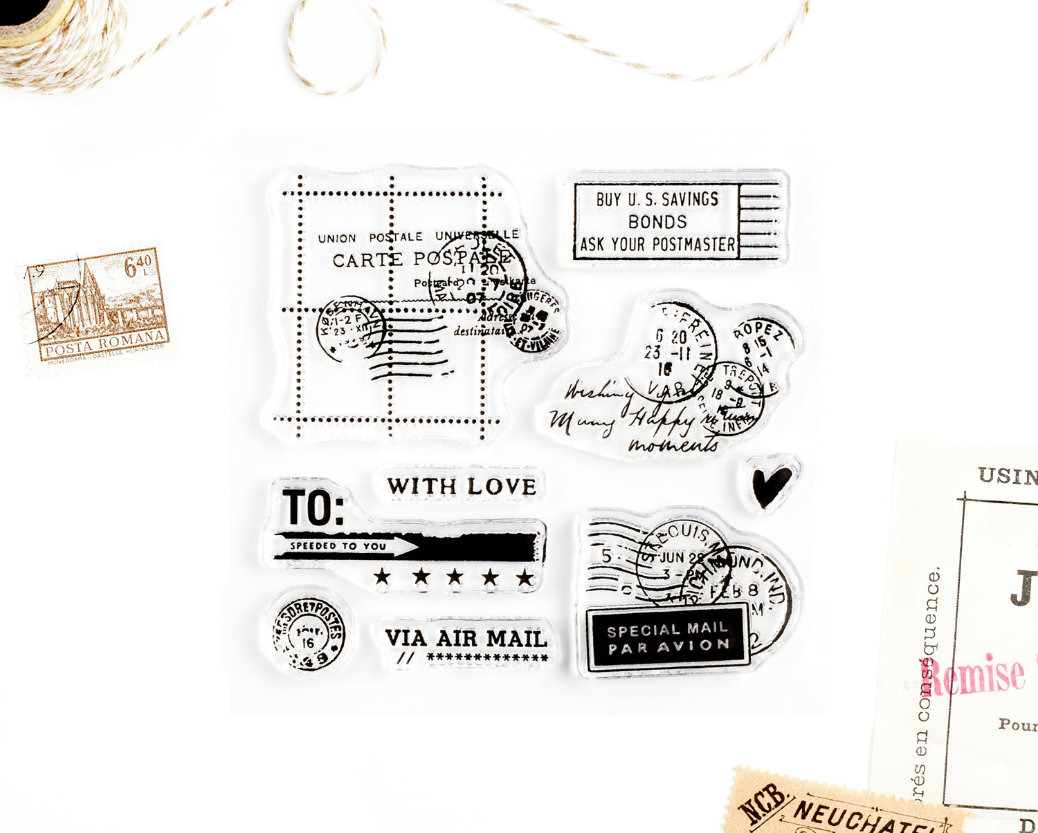 With Love Clear Stamps