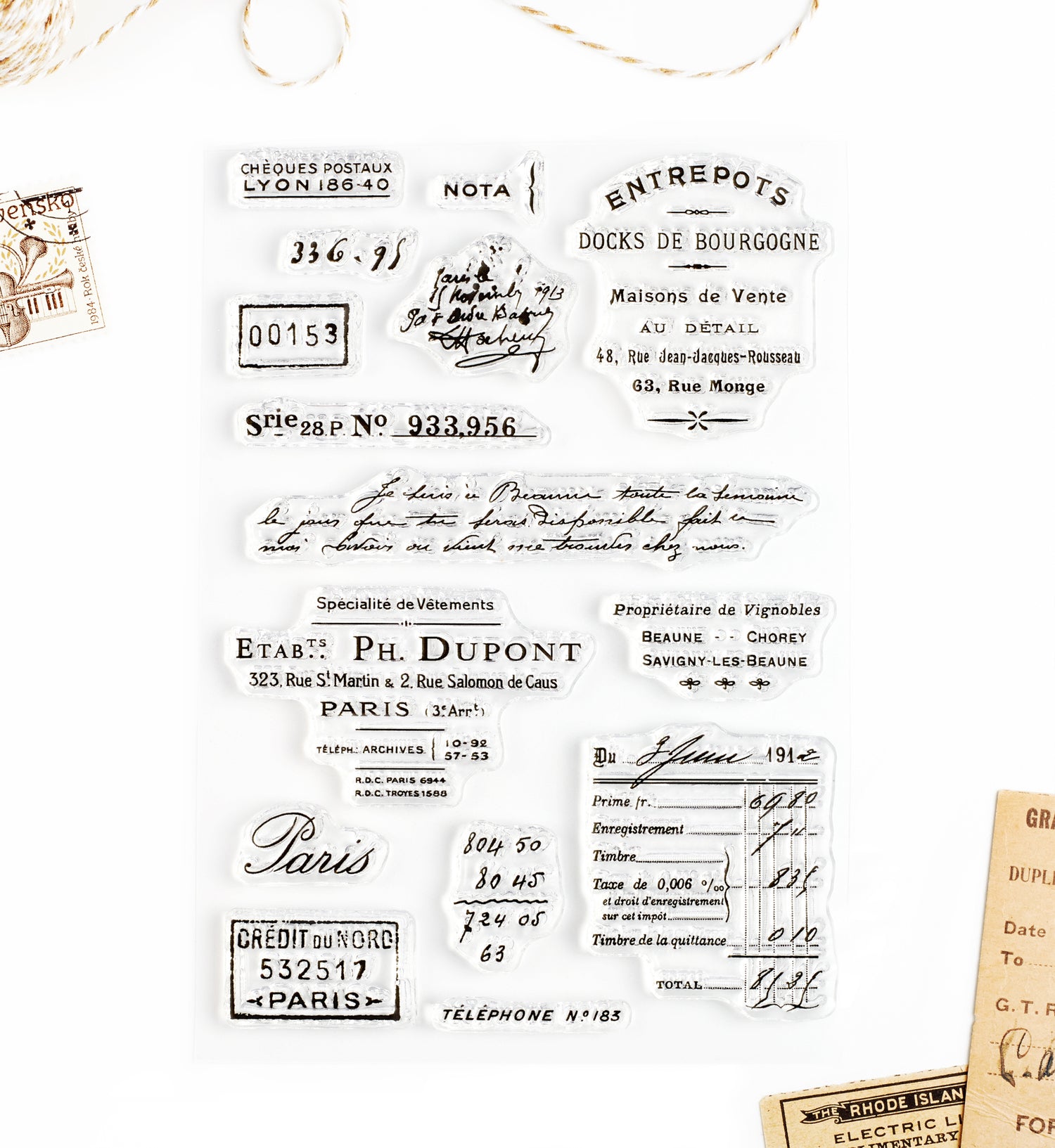 French Receipts