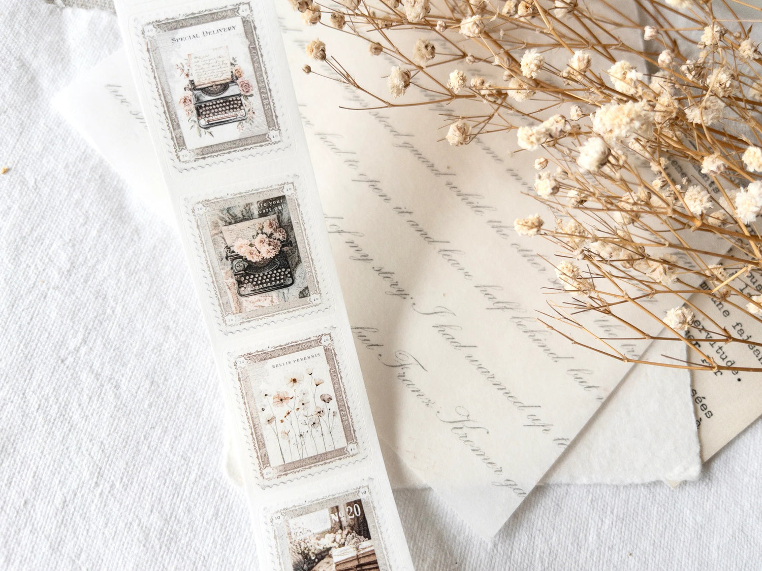 Stamps Pre-Cut Washi Tape