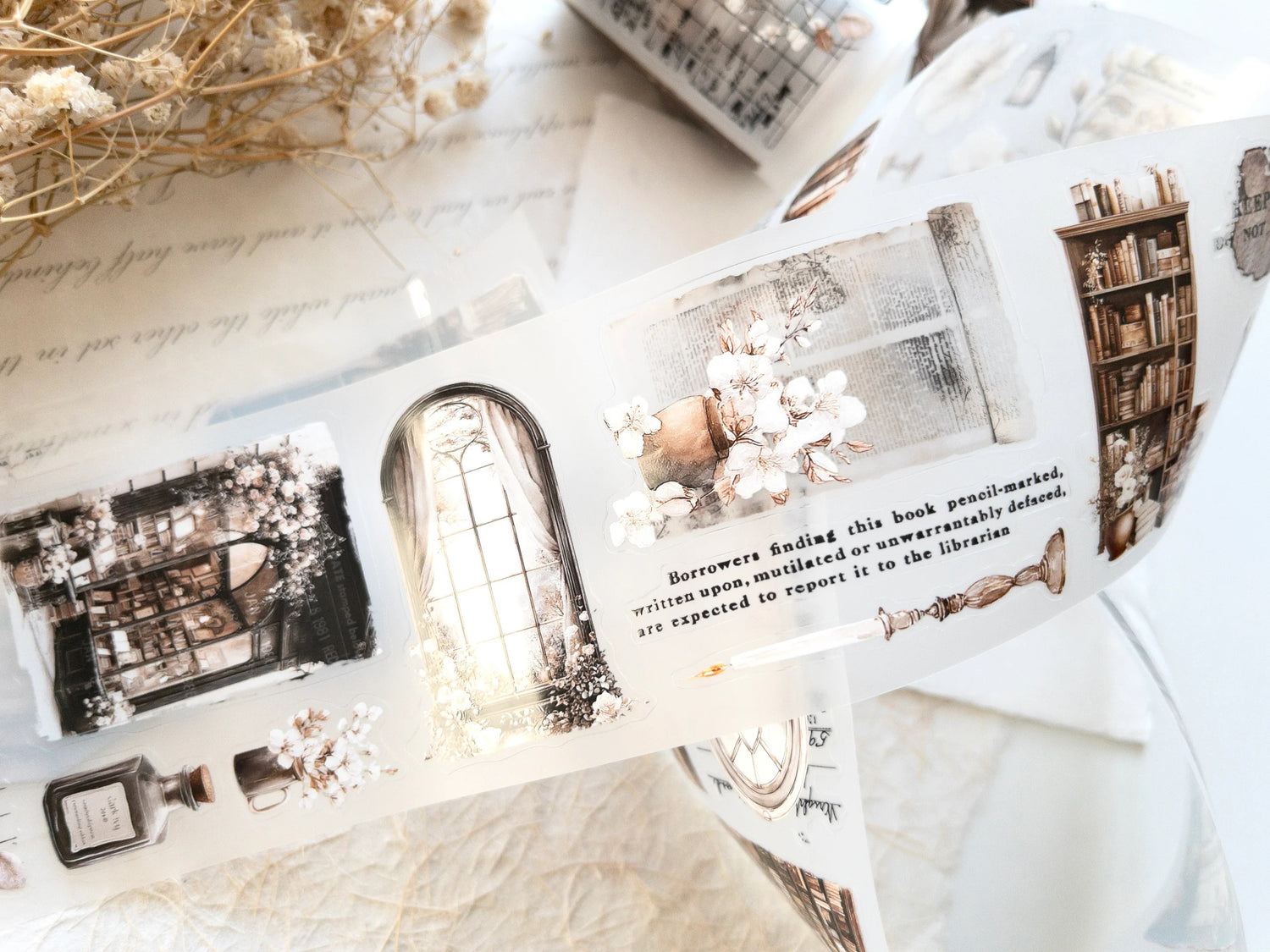 The Cosy Chapter Pre-Cut PET Tape