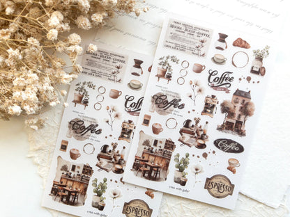 Rustic Roast Rub-On Stickers