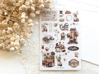 Rustic Roast Rub-On Stickers