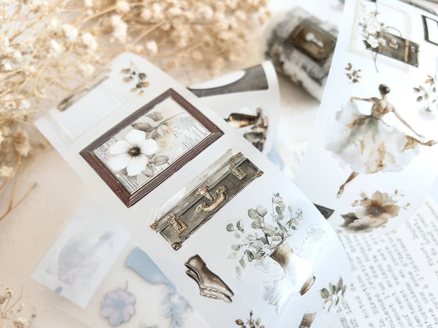 Nostalgia Pre-Cut PET Tape