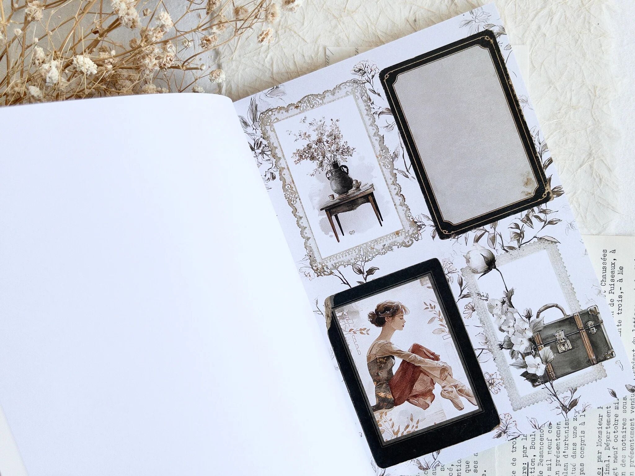 Nostalgia Crafting Paper &amp; Sticker Pad