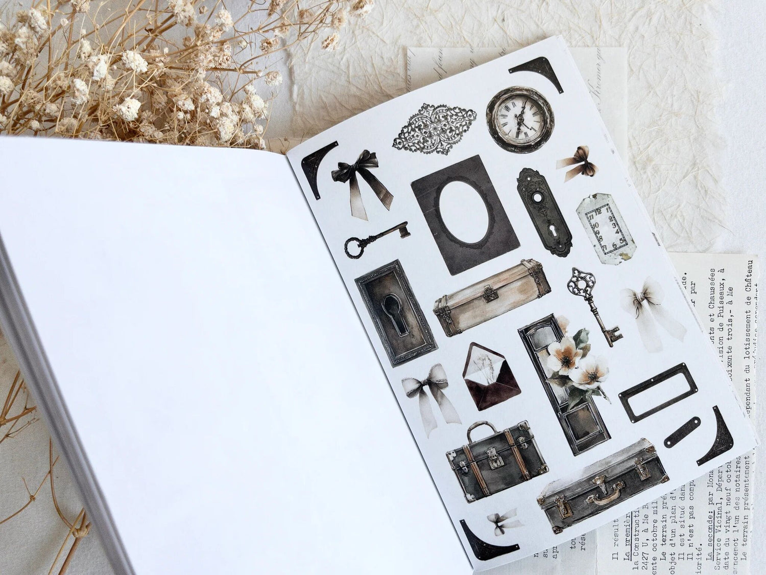 Nostalgia Crafting Paper &amp; Sticker Pad